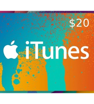 iTunes CAD 20 Card CA Key 